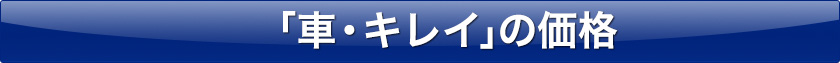 「車・キレイ」の価格